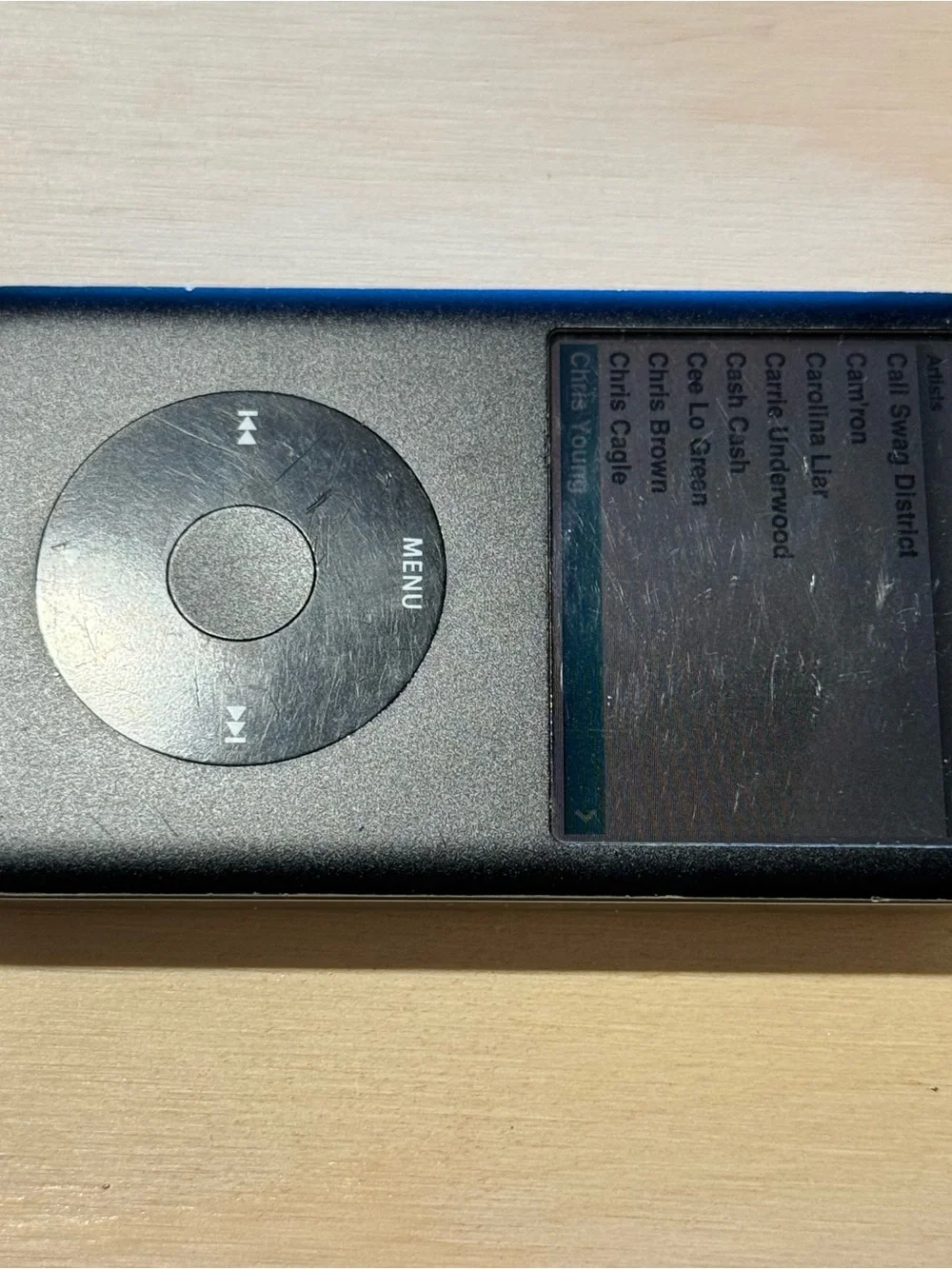iPod Model:A1136 6thGen 80GB Blk Bad Battery For-Parts/Repair Read Info!